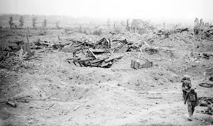British troops during the Battle of Messines in June 1917