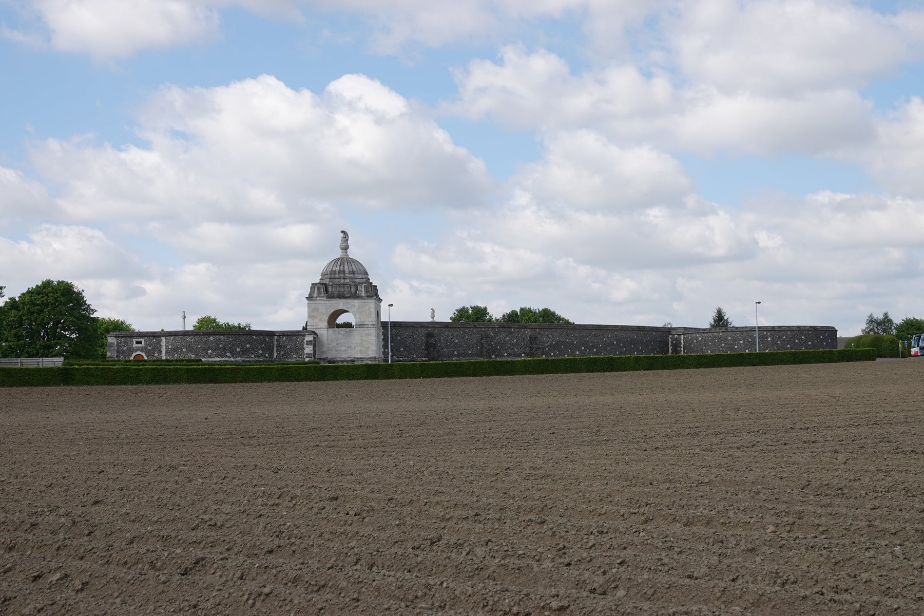 Commonwealth war graves at Tyne Cot Cemetery near Ypres, a landscape of First World War remembrance