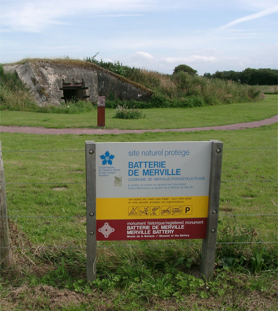 Concrete casemate at Merville Battery, neutralised by 9th Parachute Battalion on D-Day
