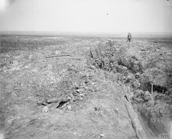 British troops during the Battle of Arras in April–May 1917