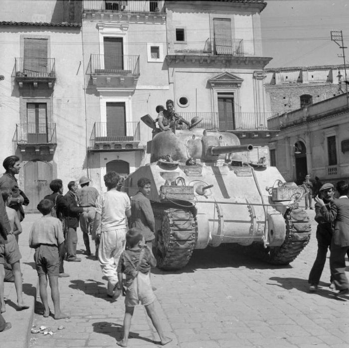 British forces during the Allied campaign in Sicily in 1943