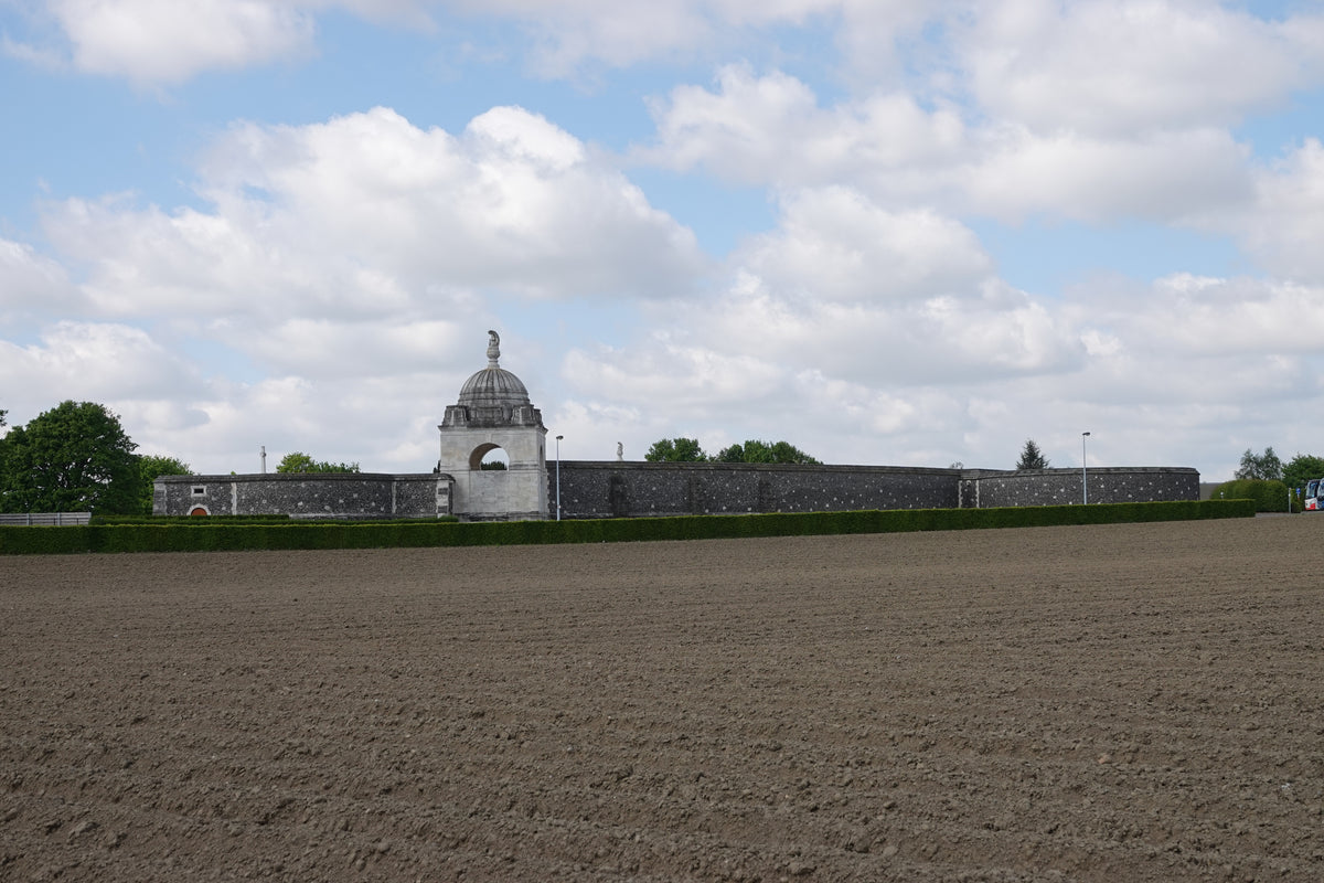 Commonwealth war graves at Tyne Cot Cemetery near Ypres, a First World War remembrance landscape