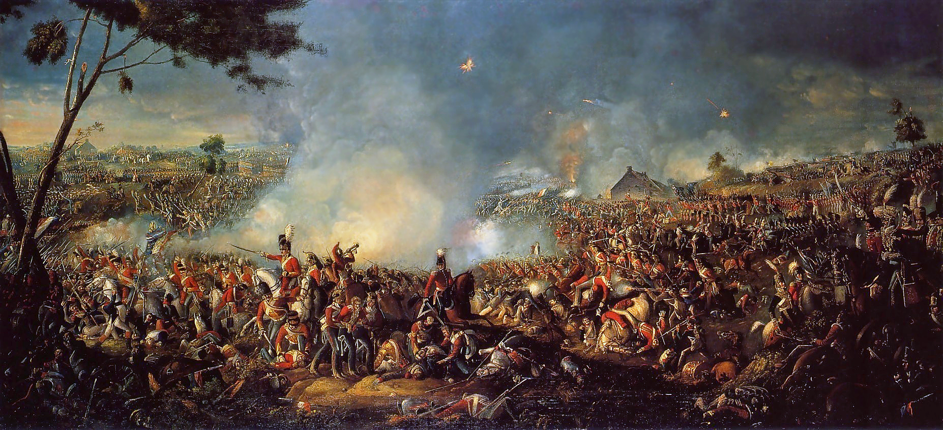Battle of Waterloo 1815 campaign scene representing the breadth of Gallus military heritage