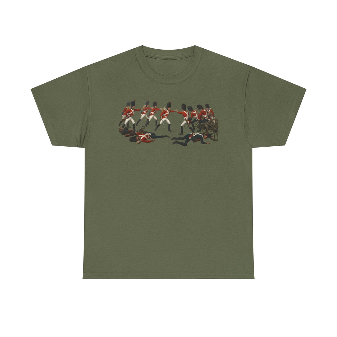 Waterloo Battle T‑Shirt — Historic Napoleonic War Commemorative Tee