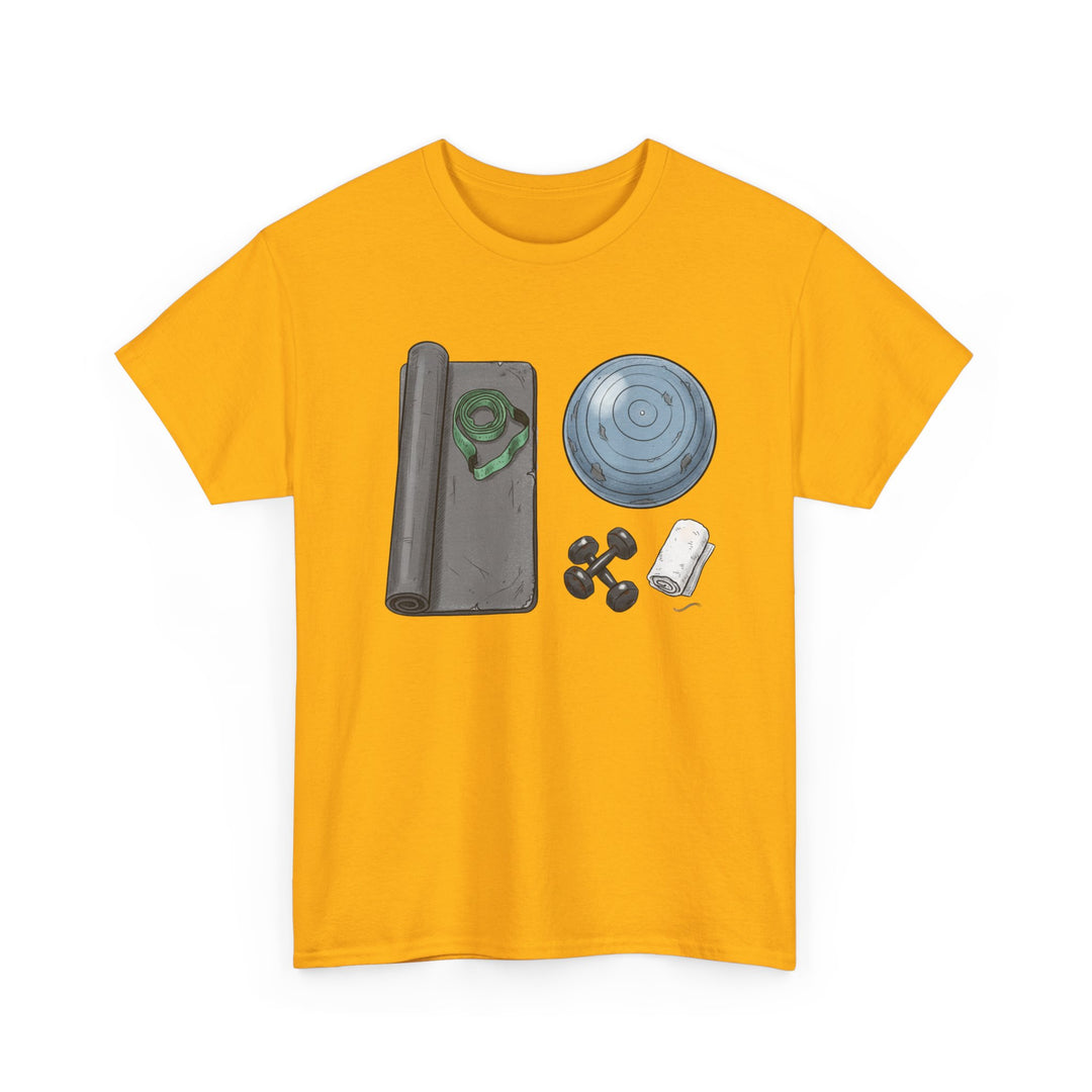 Pilates Kit Tee – soft, breathable cotton designed for Pilates workouts. Comfortable, flexible, and perfect for studio sessions, home practice, or casual wear.