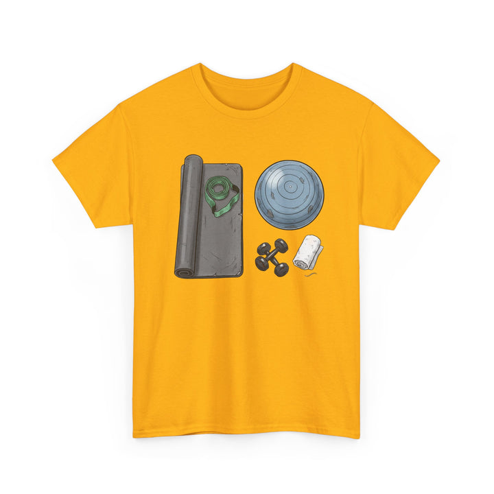 Pilates Kit Tee – soft, breathable cotton designed for Pilates workouts. Comfortable, flexible, and perfect for studio sessions, home practice, or casual wear.