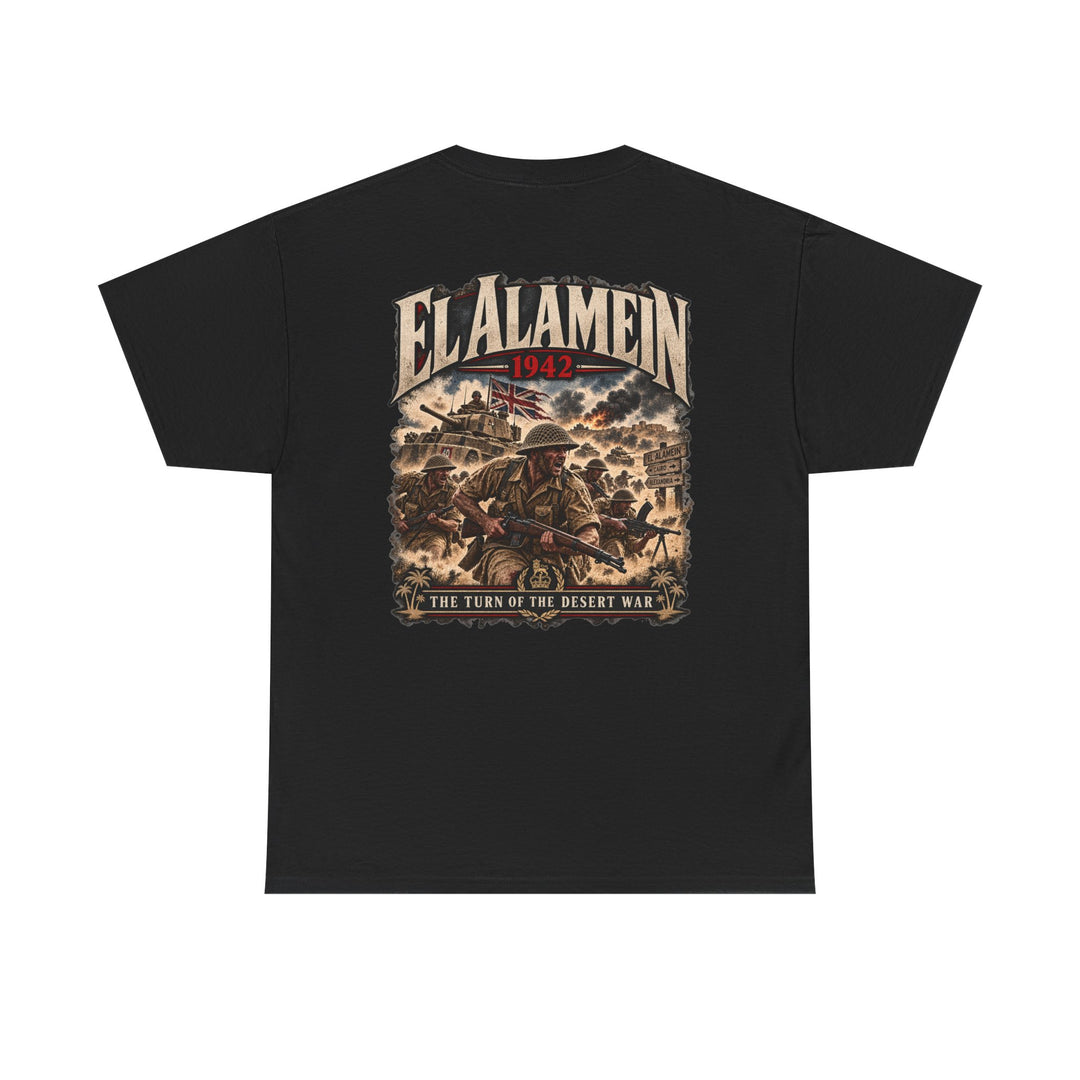 El Alamein 1942 Military History Tee — Desert War Veteran Tribute T-Shirt