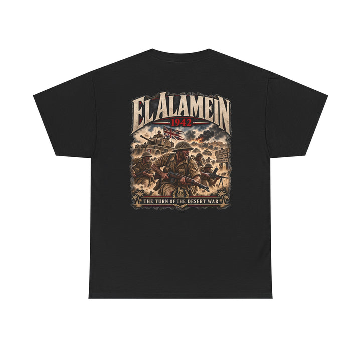 El Alamein 1942 Military History Tee — Desert War Veteran Tribute T-Shirt