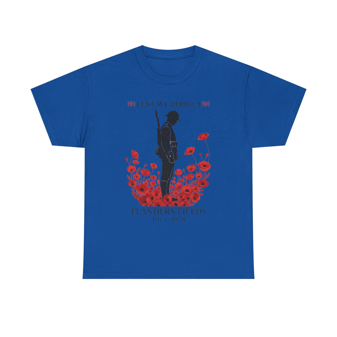 Flanders 1914–1918 T-Shirt — Great War Heritage Graphic