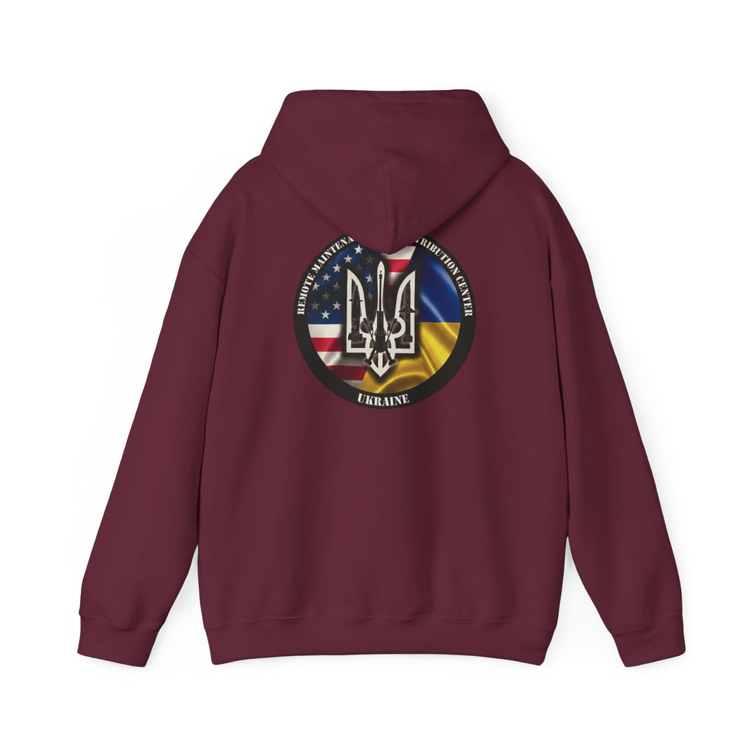 Ukraine Support Hoodie — RDCU US/UKRAINE Design