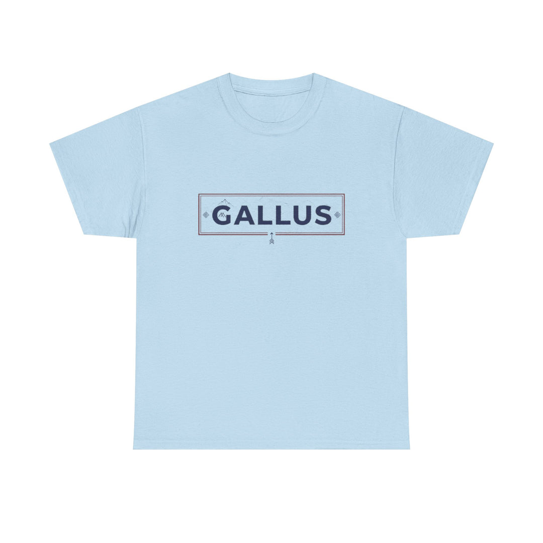 Mountain Graphic Tee — Gallus Logo Adventure T‑Shirt