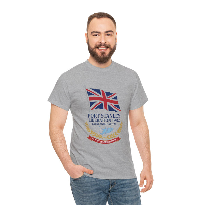 Port Stanley 1982 T-Shirt - Falklands War Victory Heritage Graphic
