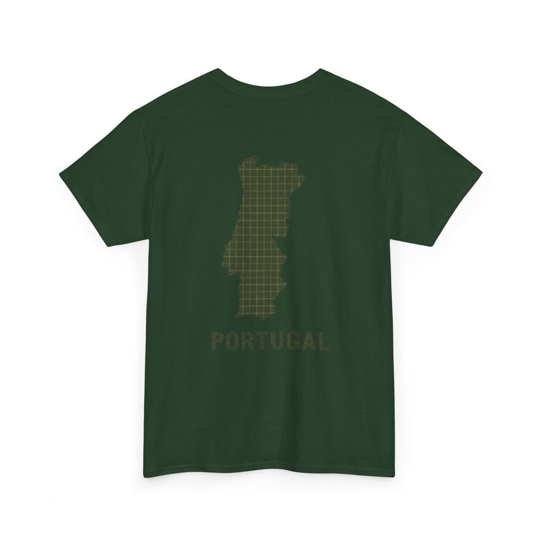 Portugal Map T-Shirt — Gallus Logo Travel Tee