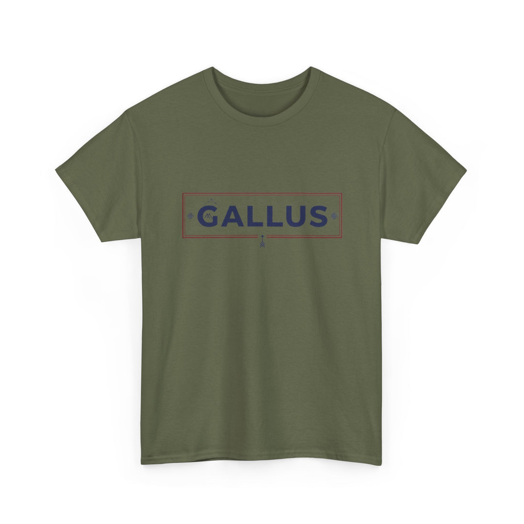 Mountain Graphic Tee — Gallus Logo Adventure T‑Shirt