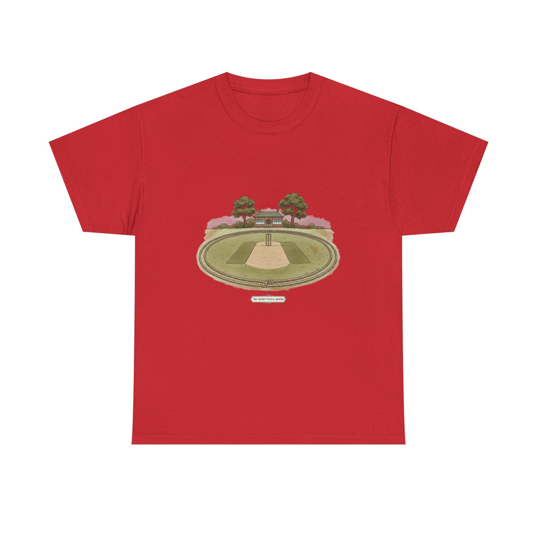 Cricket Ground Graphic T-Shirt for Players