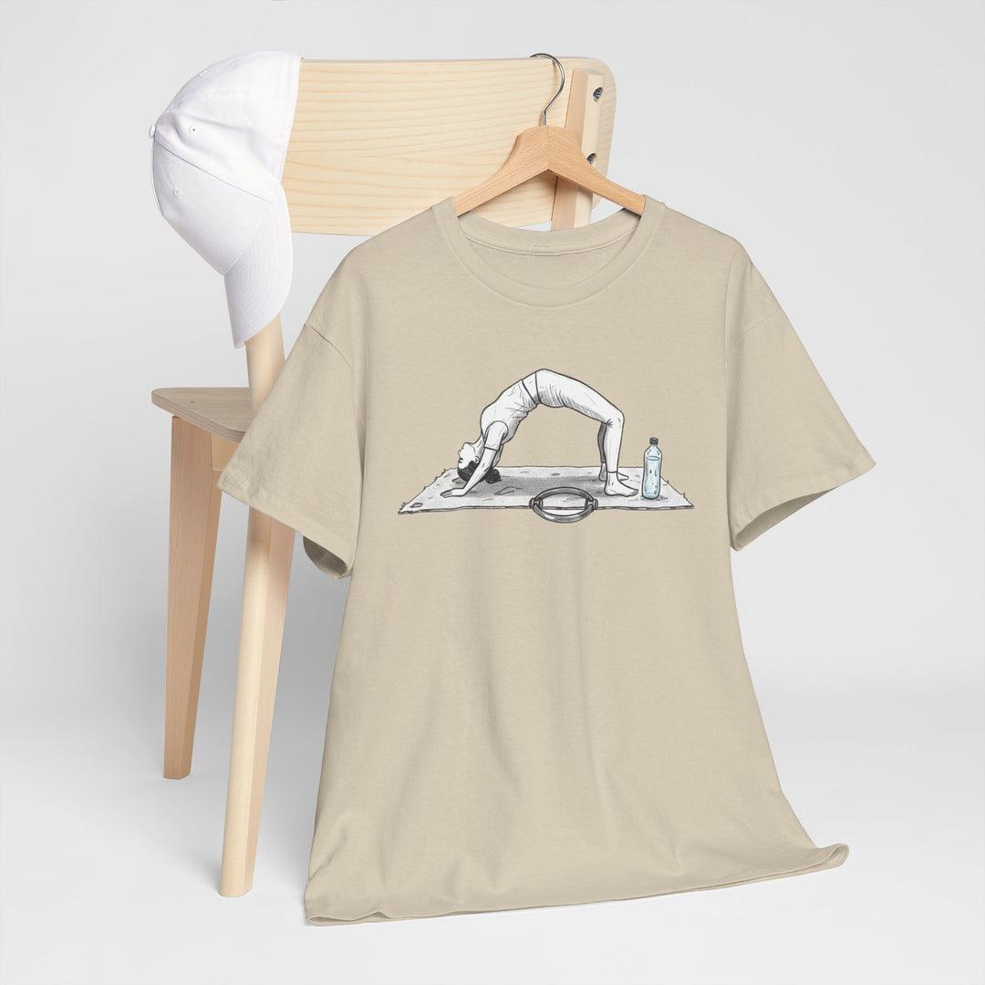 Pilates T‑Shirt – soft, breathable cotton designed for Pilates workouts. Comfortable, flexible, and perfect for reformer classes or everyday activewear.