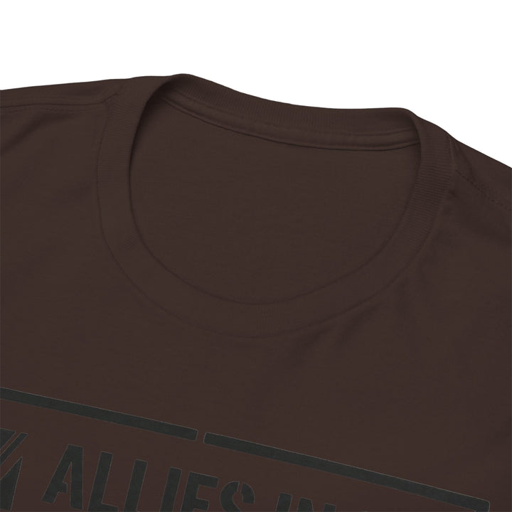 UK &amp; US Allies Defence Veteran Tee — Flags on Sleeves