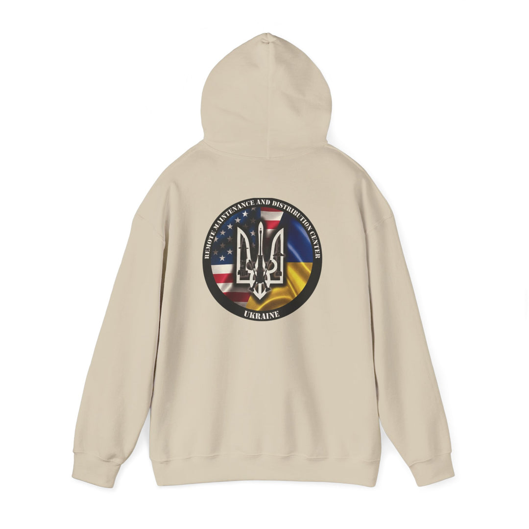 Ukraine Support Hoodie — RDCU US/UKRAINE Design