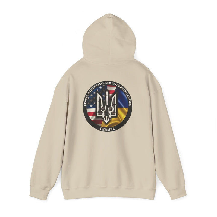 Ukraine Support Hoodie — RDCU US/UKRAINE Design