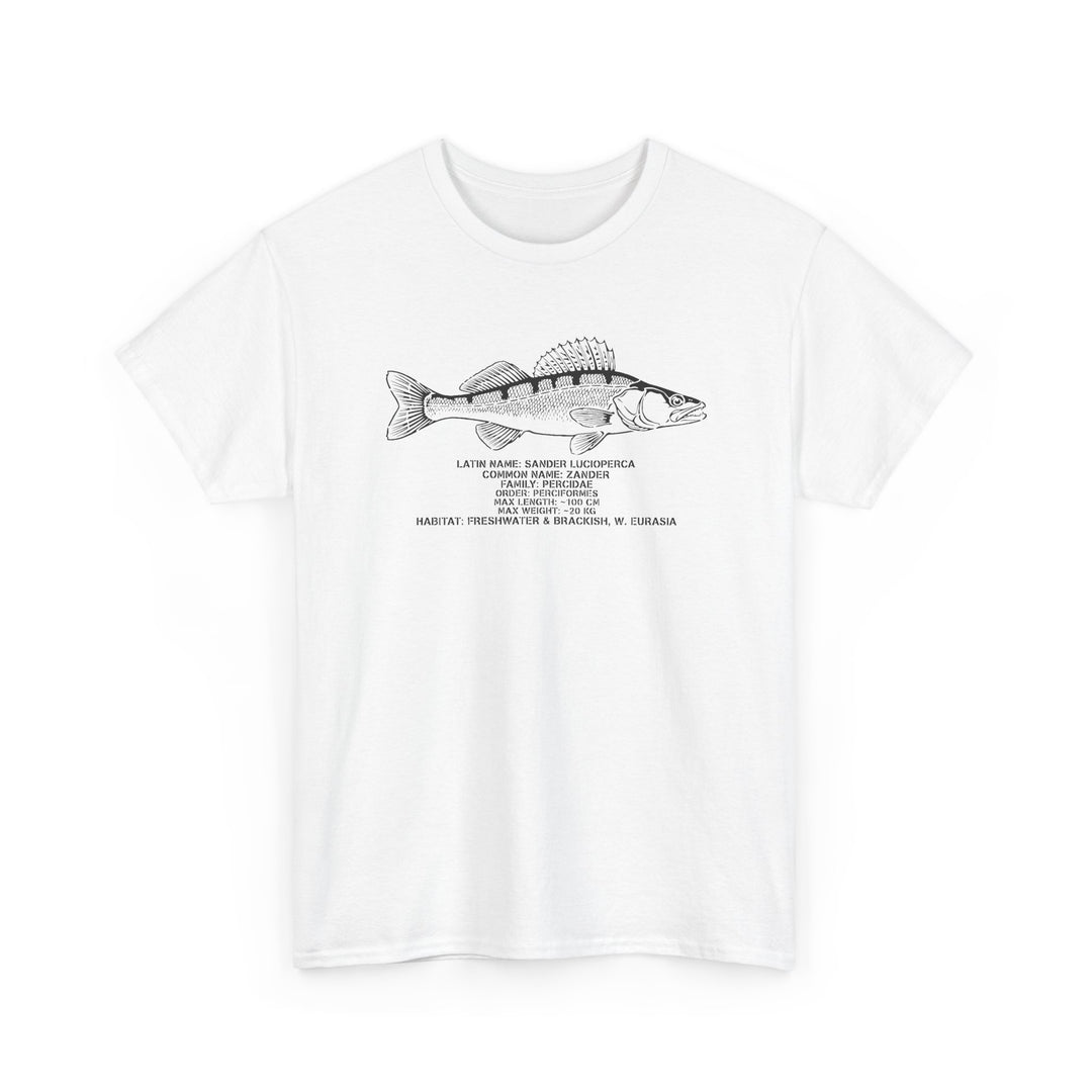 Walleye Fish (Zander) Illustration Tee | Fishing T-Shirt