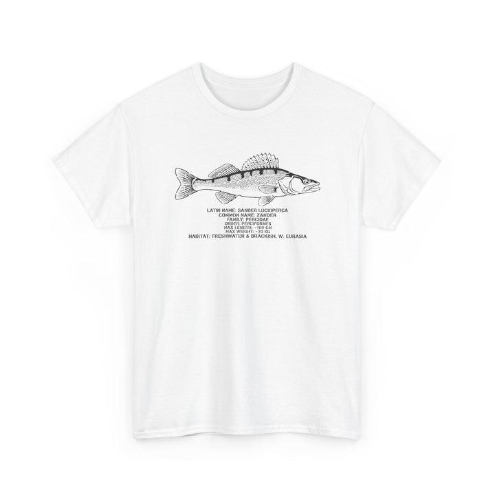 Walleye Fish (Zander) Illustration Tee | Fishing T-Shirt