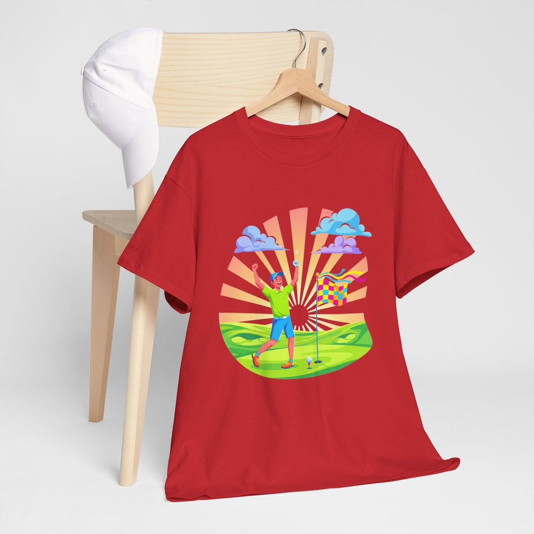 Golf Swing Silhouette Graphic Tee