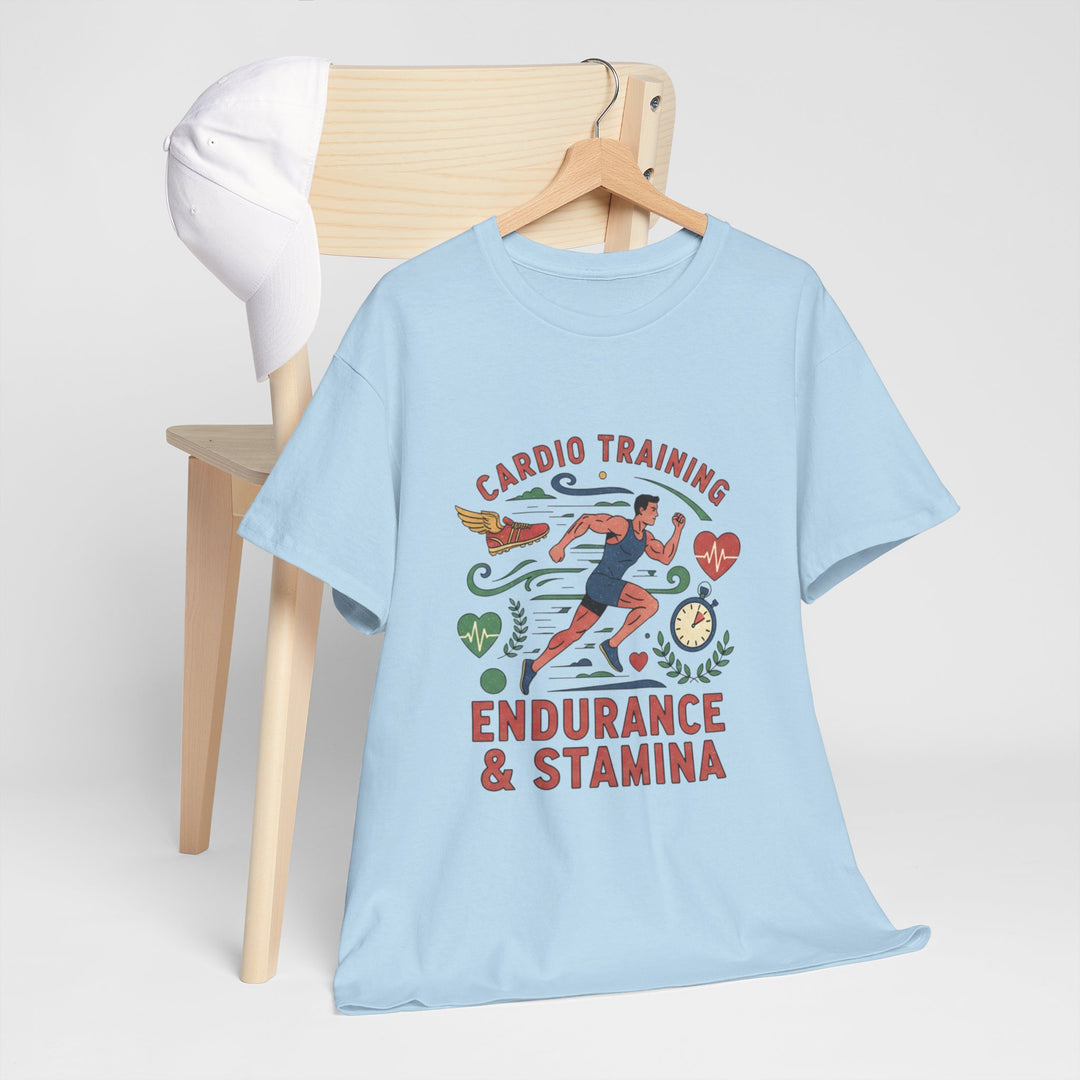 Cardio Training Tee - Fitness Running Workout Shirt