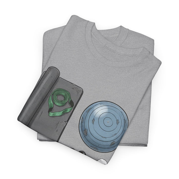 Pilates Kit Tee – soft, breathable cotton designed for Pilates workouts. Comfortable, flexible, and perfect for studio sessions, home practice, or casual wear.