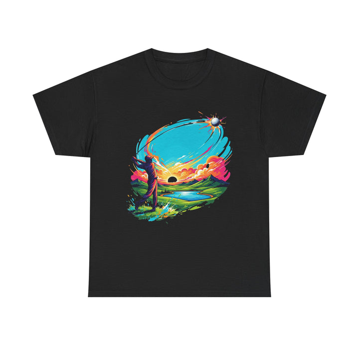 Golf Sunset T-Shirt for Golf Lovers