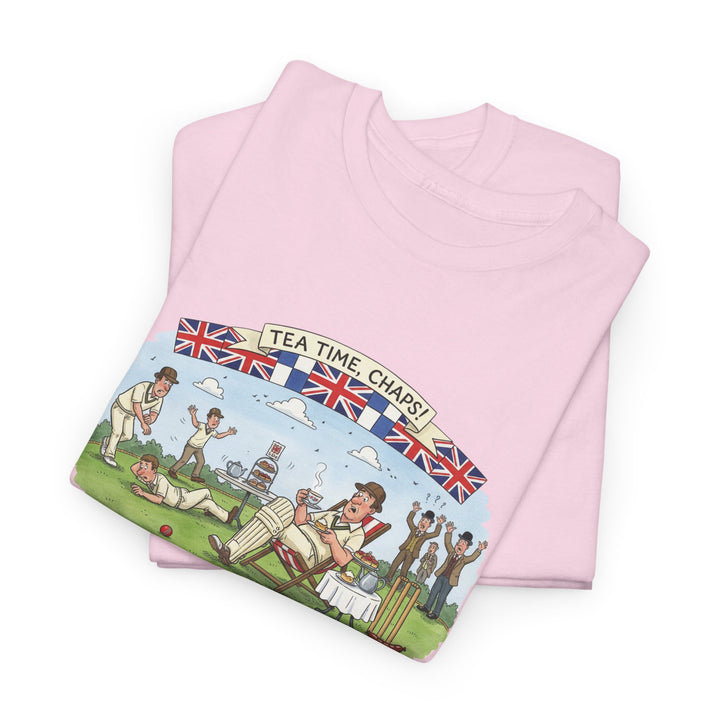 Cricket Tea Time Graphic T-Shirt for Fans