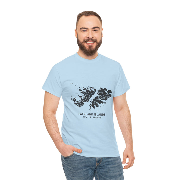 Falkland Islands 1982 Map T-Shirt — South Atlantic Military Heritage Graphic
