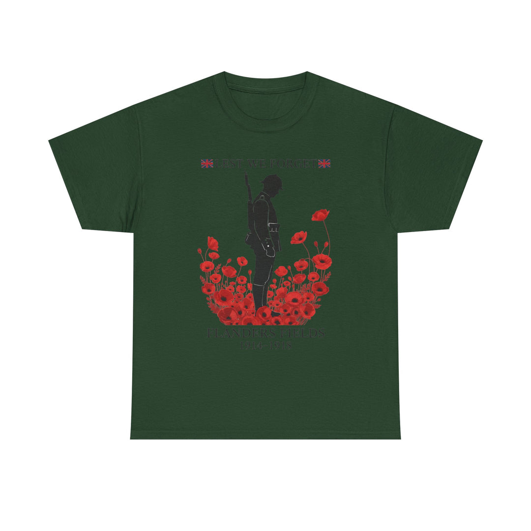 Flanders 1914–1918 T-Shirt — Great War Heritage Graphic
