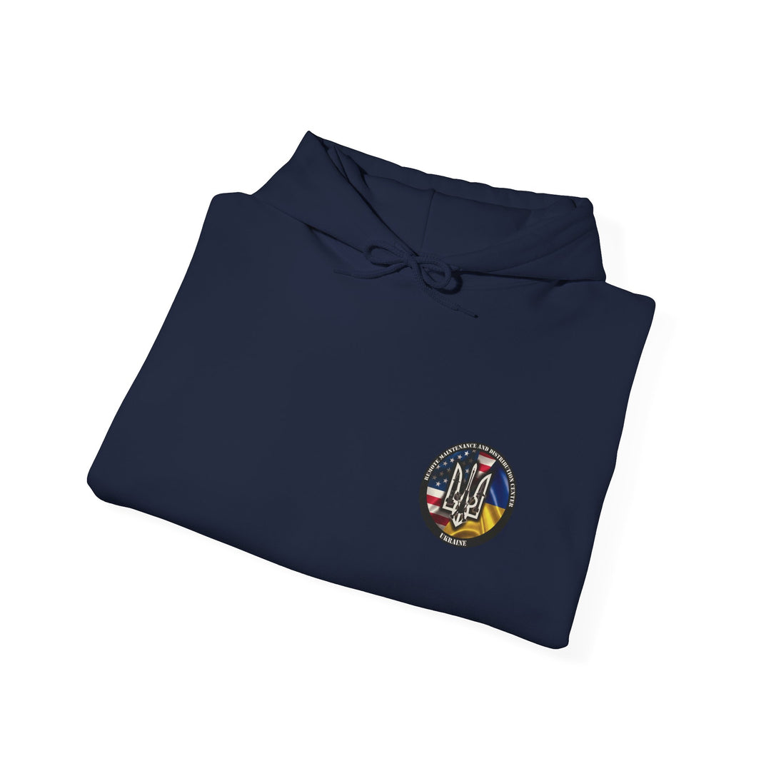 Ukraine Support Hoodie — RDCU US/UKRAINE Design