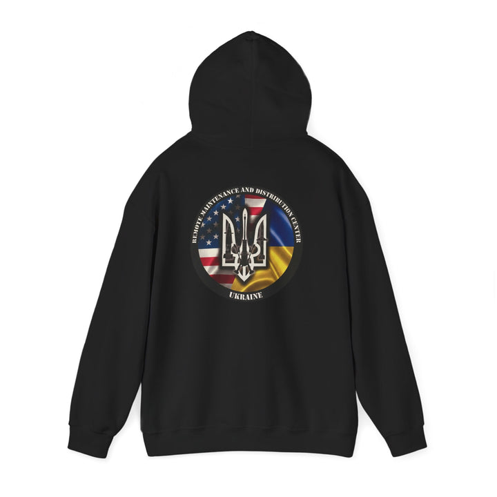 Ukraine Support Hoodie — RDCU US/UKRAINE Design