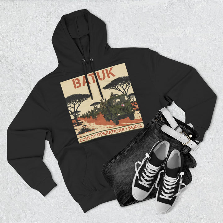 Hoodie - BATUK Kenya Convoy Vintage Safari Graphic