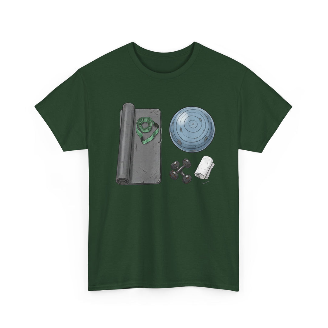 Pilates Kit Tee – soft, breathable cotton designed for Pilates workouts. Comfortable, flexible, and perfect for studio sessions, home practice, or casual wear.