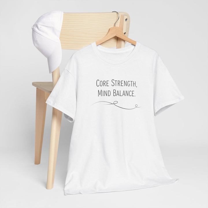 Pilates Inspirational Shirt – soft, breathable cotton featuring a motivating Pilates design. Perfect for workouts, studio sessions, and active lifestyle wear.