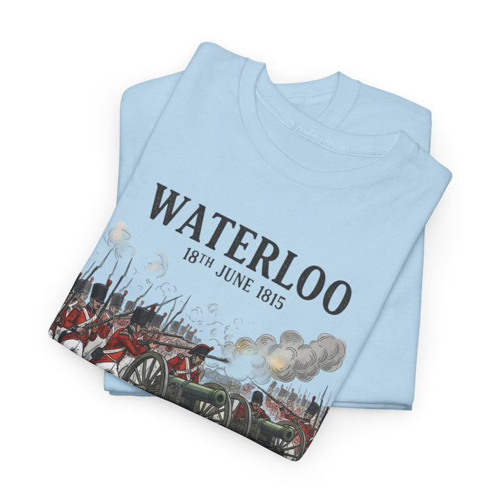 Waterloo 18th June 1815 T-Shirt — Historical Battle Commemorative Tee