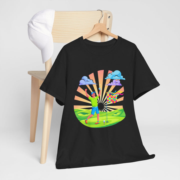 Golf Swing Silhouette Graphic Tee