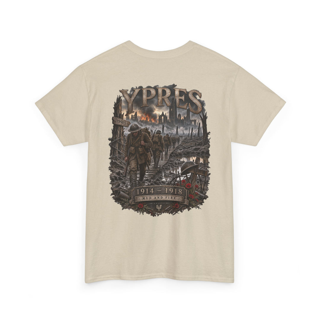 Ypres World War I Memorial Tee — 1914–1918 Tribute T-Shirt