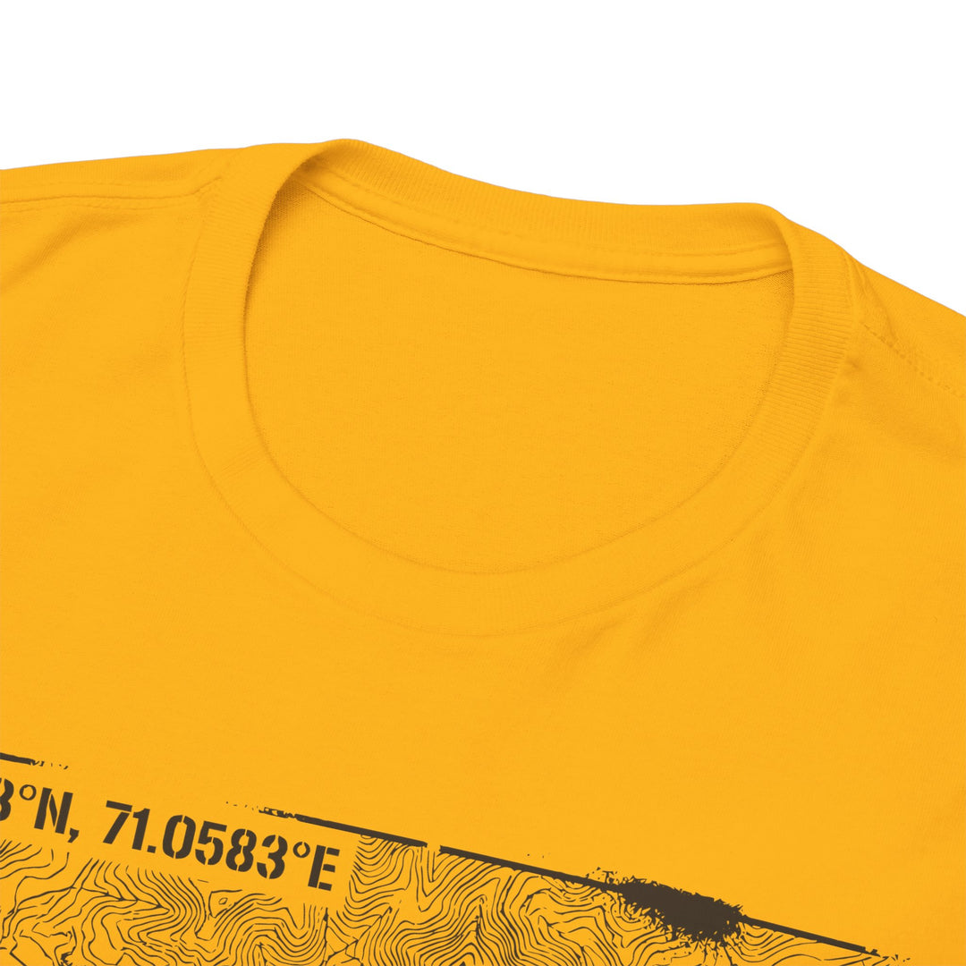 Kunar Province 2005 Map T-Shirt - Afghanistan Military Heritage Graphic Tee