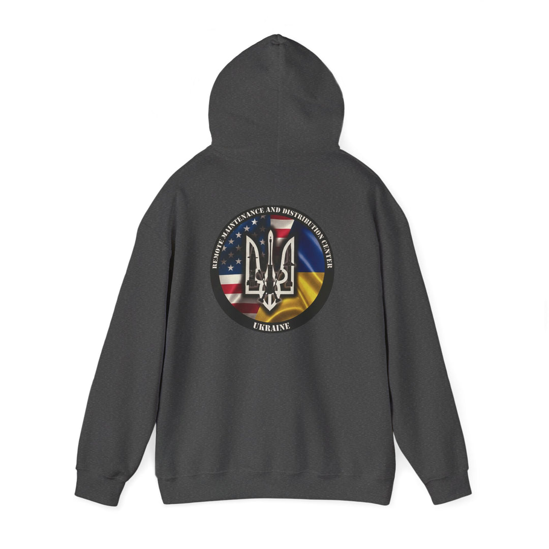 Ukraine Support Hoodie — RDCU US/UKRAINE Design