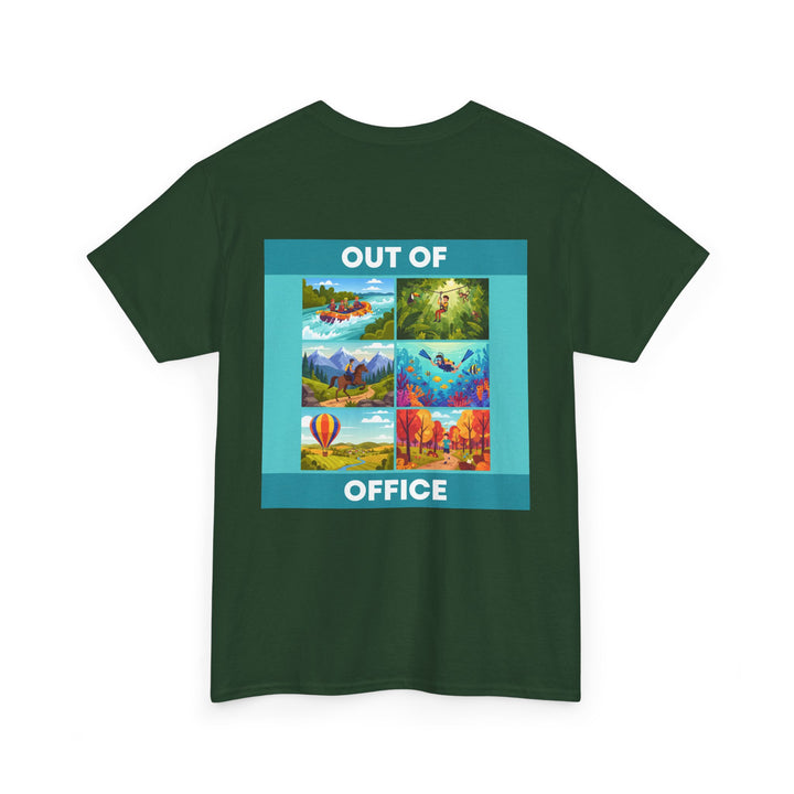 Out of Office Tee — Travel Scenes Graphic T-Shirt