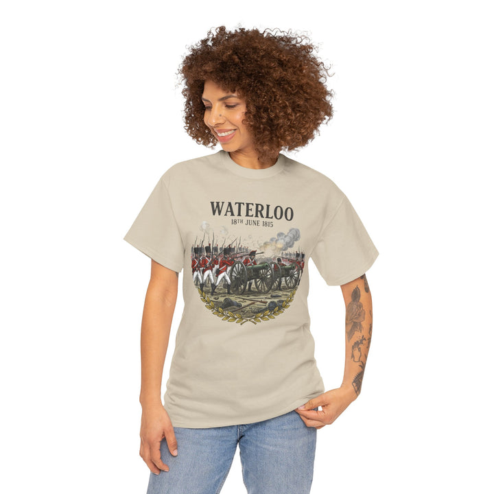 Waterloo 18th June 1815 T-Shirt — Historical Battle Commemorative Tee