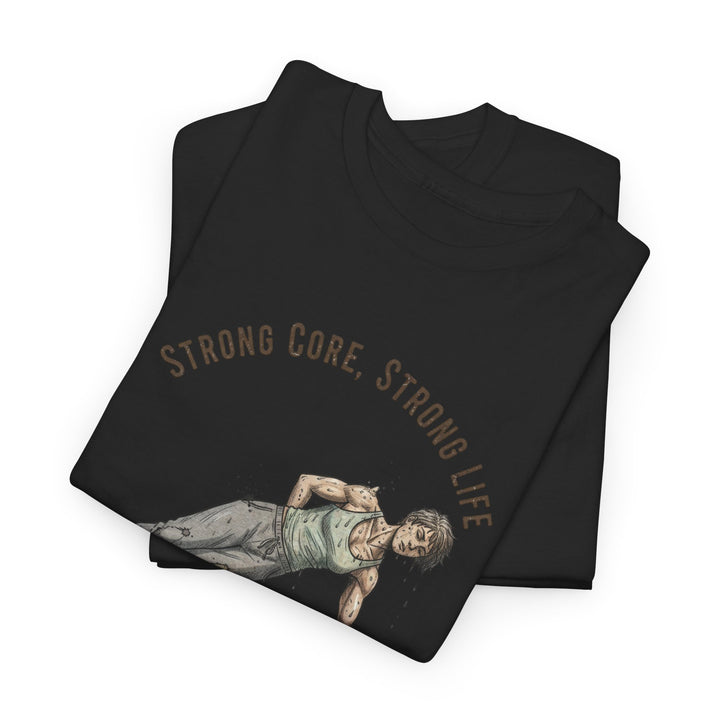Pilates Fitness Plank Tee – soft, breathable cotton designed for Pilates and core workouts. Comfortable, flexible, and perfect for studio or home sessions.