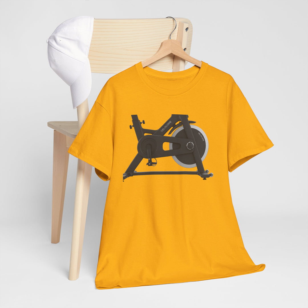 Spinning Bike T-Shirt – lightweight, breathable cotton designed for indoor cycling and workouts. Comfortable, durable, and perfect for active lifestyles.