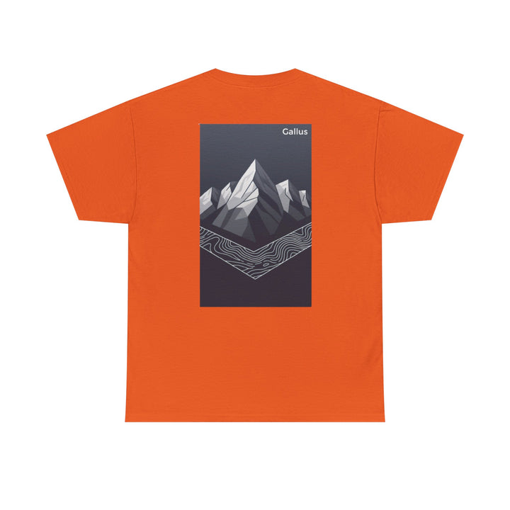 Mountain Graphic Tee — Gallus Logo Adventure T‑Shirt