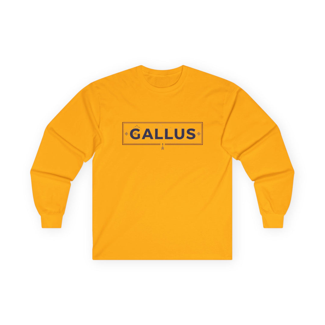 Spain Map Long Sleeve Tee — Gallus Logo Travel Shirt