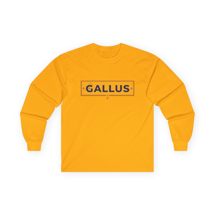 Spain Map Long Sleeve Tee — Gallus Logo Travel Shirt