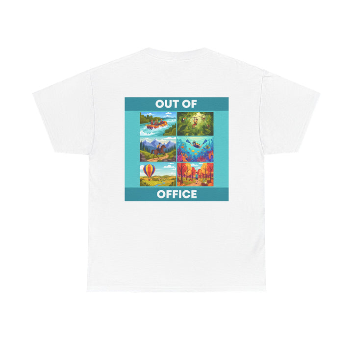 Out of Office Tee — Travel Scenes Graphic T-Shirt